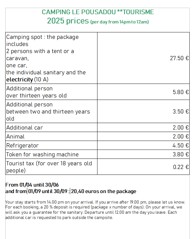 Prices 2025 (english)